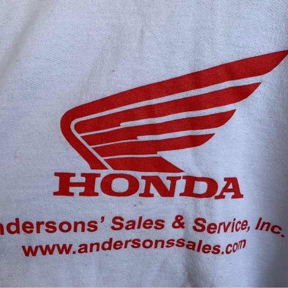 Vintage Other - Vintage Honda Graphic Sweatshirt Andersons Sales & Service Size Medium